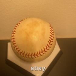 RARE CHARLES FEENEY SPALDING OFFICIAL NATIONAL LEAGUE BASEBALL USA NEW (stains)