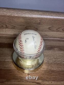 RARE Vintage Wilson Official Peanuts League Signed Baseball Snoopy 1969