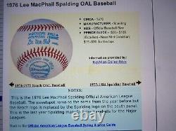 REACH/ Spalding Lee MacPhail Official American League Baseball Box with11 BALLS