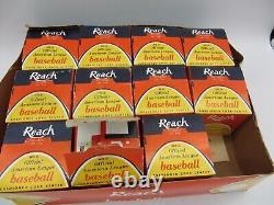 REACH/ Spalding Lee MacPhail Official American League Baseball Box with11 BALLS