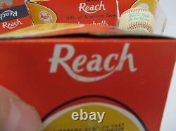 REACH/ Spalding Lee MacPhail Official American League Baseball Box with11 BALLS