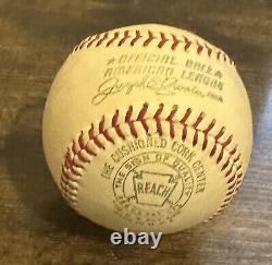 Rare 1960s Joe Cronin Reach Official American League Baseball with Box