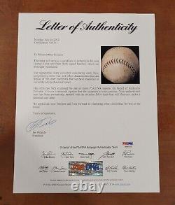 Rare BABE RUTH Signed Official American League Baseball withGeorge Sisler-PSA LOA