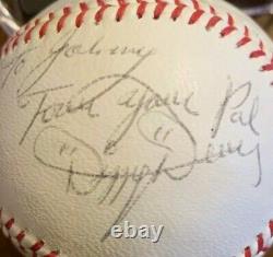 Rare Dizzy Dean Single Signed HOF Rawlings Official League Baseball PSA/DNA