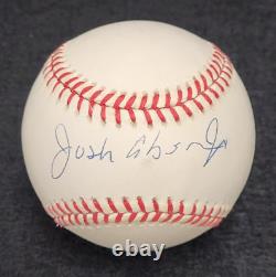 Rare JOSH GIBSON JR. Signed Official MLB Baseball-NEGRO LEAGUES-PSA