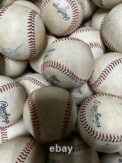 Rawlings MLB Official MLB & Minor League Baseballs Used Lot of 21 Baseballs