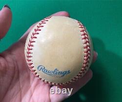 Rawlings Official Ball American League Signed Baseball Signature See Description