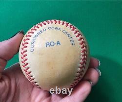 Rawlings Official Ball American League Signed Baseball Signature See Description