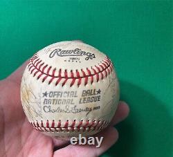 Rawlings Official Ball National League Signed Baseball Signature See Description