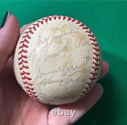 Rawlings Official Ball National League Signed Baseball Signature See Description