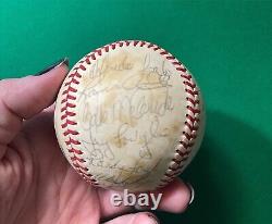 Rawlings Official Ball National League Signed Baseball Signature See Description