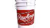 Rawlings Official League Competition Grade Youth Baseballs Bucket Of 24 Rolb1x Balls Ages 14 U0026 Un