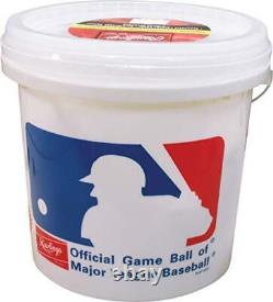 Rawlings Official League Recreational Grade OLB3/R8U Baseballs, Bucket of 24