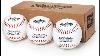 Rawlings Official League Recreational Use Baseballs Box Of 3 Olb3bbox3 White