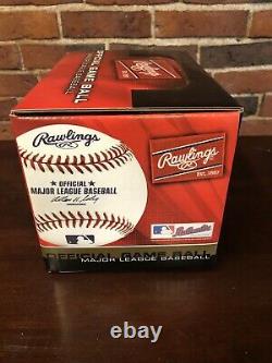 Rawlings Official Major League Baseball Dozen Baseballs in cases- MLB NEW