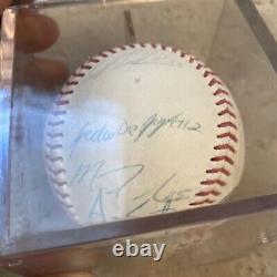Rawlings Official Major League Leather Baseballs 4 signatures