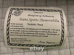 Rawlings Official National League Sammy Sosa Autographed Baseball COA