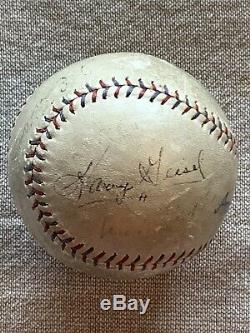 Reach Official Barnard American League Baseball Harry Geisel 1930 World Series