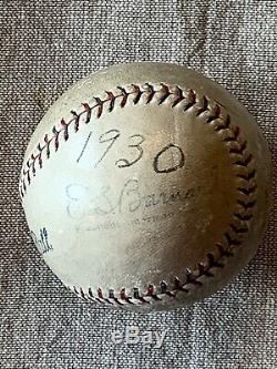 Reach Official Barnard American League Baseball Harry Geisel 1930 World Series