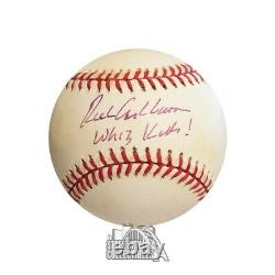 Richie Ashburn Whiz Kids Autographed Official National League Baseball PSA/DNA