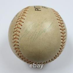 Roberto Clemente SINGLE SIGNED Autographed Pirates Official League Baseball JSA