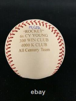 Roger Clemens 300 Win Signed LE /22 Official Major League Baseball MLB Hologram