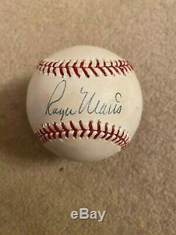 Roger Maris Signed Official League Baseball
