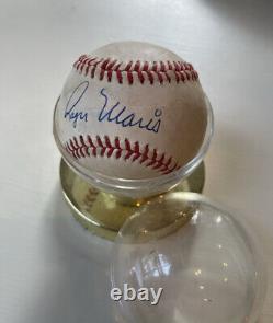 Roger Maris Single Signed Official American League Baseball