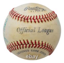 Roger Maris Single Signed Yankees Official League Baseball PSA LOA Auto 9