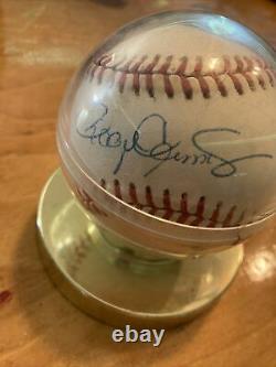 Roger Rocket Clemens Autographed Official American League Baseball