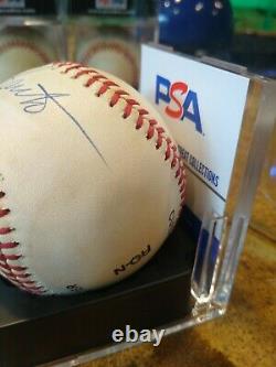 Ron Santo Signed Baseball Autograph Auto Official National League Ball PSA/DNA