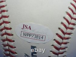 Ronald Acuna Jr. Autographed Rawlings Official Major League Baseball JSA COA