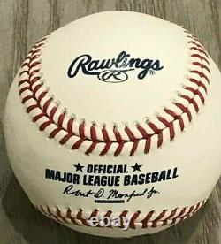 Roy Halladay Signed Rawlings Official Major League Baseball Bold Signature