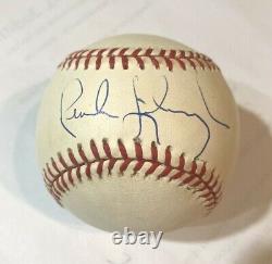 Rush Limbaugh signed Official American League Jackie Robinson Baseball