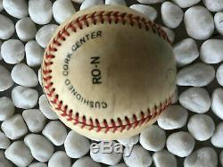 SANDY KOUFAX AUTOGRAPHED OFFICIAL NATIONAL LEAGUE BASEBALL withBALL CUBE