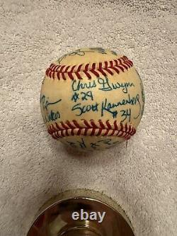 SDSU Aztecs Baseball 1984 Official League Team Signed Baseball