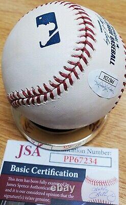 STAN MUSIAL Autographed Official Major League Baseball with JSA COA