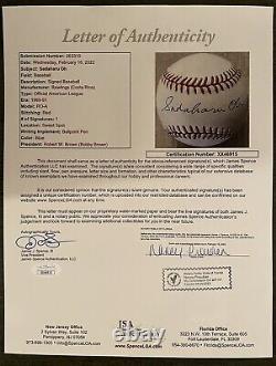 Sadaharu Oh Official American League Autographed Baseball JSA LOA