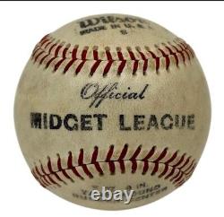 Sal Magile Signed Official Midget League Baseball (JSA LOA)