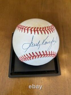 Sandy Koufax Signed Autographed Official National League Baseball Dodgers