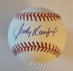 Sandy Koufax Signed Official Major League Baseball Dodgers Fanatics B575143