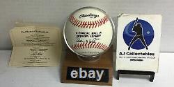 Sandy Koufax and Don Drysdale signed official national league baseball withcoa J2