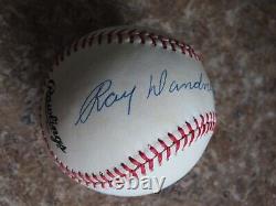 Signed Autographed Official Giamatti National League Baseball Ray Dandridge