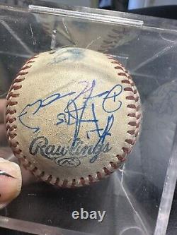 Signed Rawlings Official CALIFORNIA LEAGUE Baseball minor league Joe Gagliardi