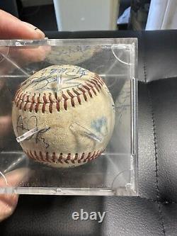 Signed Rawlings Official CALIFORNIA LEAGUE Baseball minor league Joe Gagliardi