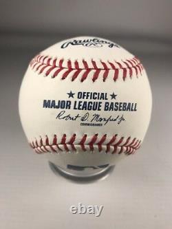 Singer Jack White Signed Official Major League Baseball White Stripes To Mark