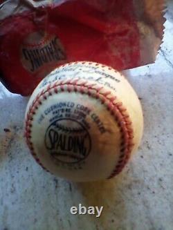 Spalding Brothers USN Official National League Ford C Frick Baseball World War 2