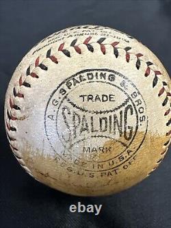 Spalding No 1 Official National League Ball Pie Traynor Max Carey Auto +Others