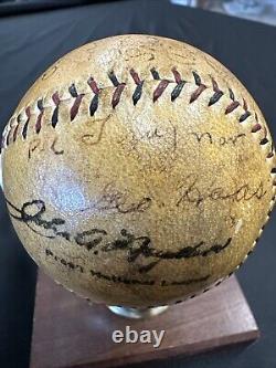 Spalding No 1 Official National League Ball Pie Traynor Max Carey Auto +Others