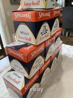 Spalding Official Major League Specification Leather Baseball 41-311 Lot New